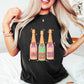 Sip Sip Hoo Ray! Champagne Design - New Years Unisex Crewneck T-Shirt Sweatshirt Hoodie