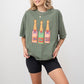 Sip Sip Hoo Ray! Champagne Design - New Years Unisex Crewneck T-Shirt Sweatshirt Hoodie