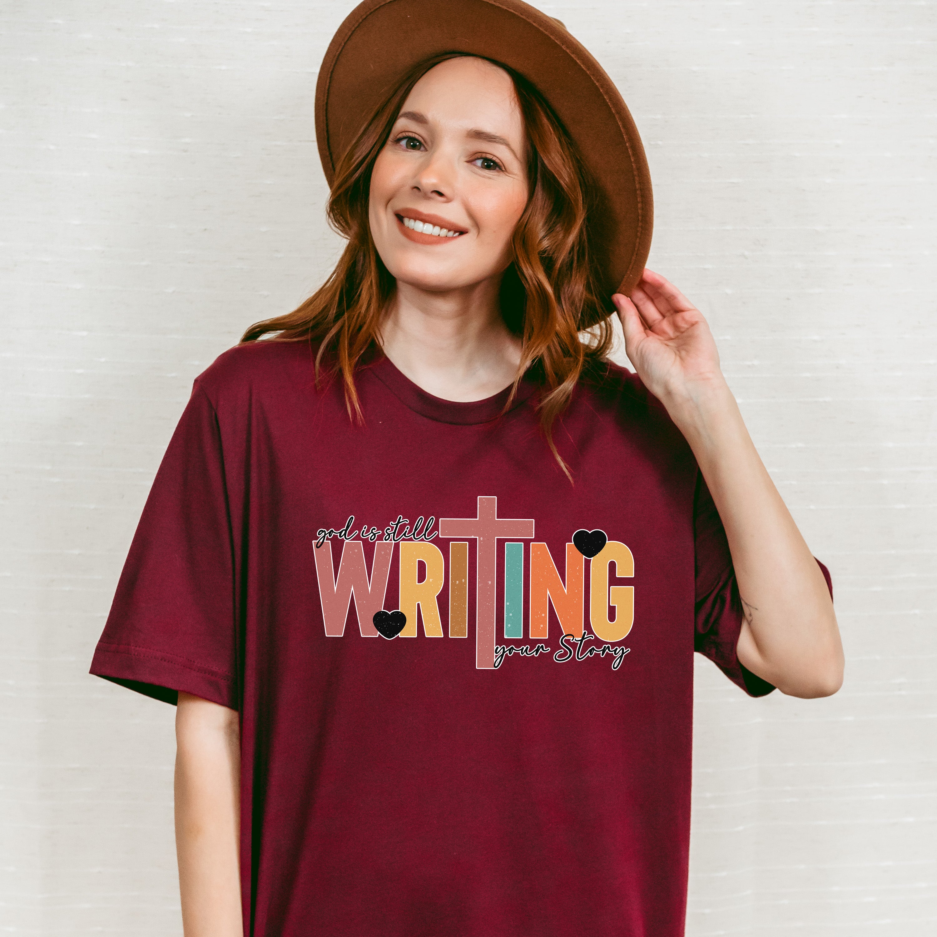 God Is Writing Your Story - Christianity Unisex Crewneck T-Shirt Sweatshirt Hoodie