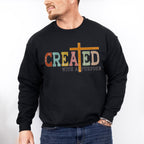 Created With A Purpose - Christianity Unisex Crewneck T-Shirt Sweatshirt Hoodie