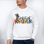 Not Perfect Just Forgiven - Christianity Unisex Crewneck T-Shirt Sweatshirt Hoodie