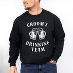 Groom's Drinking Team - Bachelor Unisex Crewneck T-Shirt Sweatshirt Hoodie