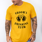 Groom's Drinking Team - Bachelor Unisex Crewneck T-Shirt Sweatshirt Hoodie