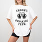 Groom's Drinking Team - Bachelor Unisex Crewneck T-Shirt Sweatshirt Hoodie