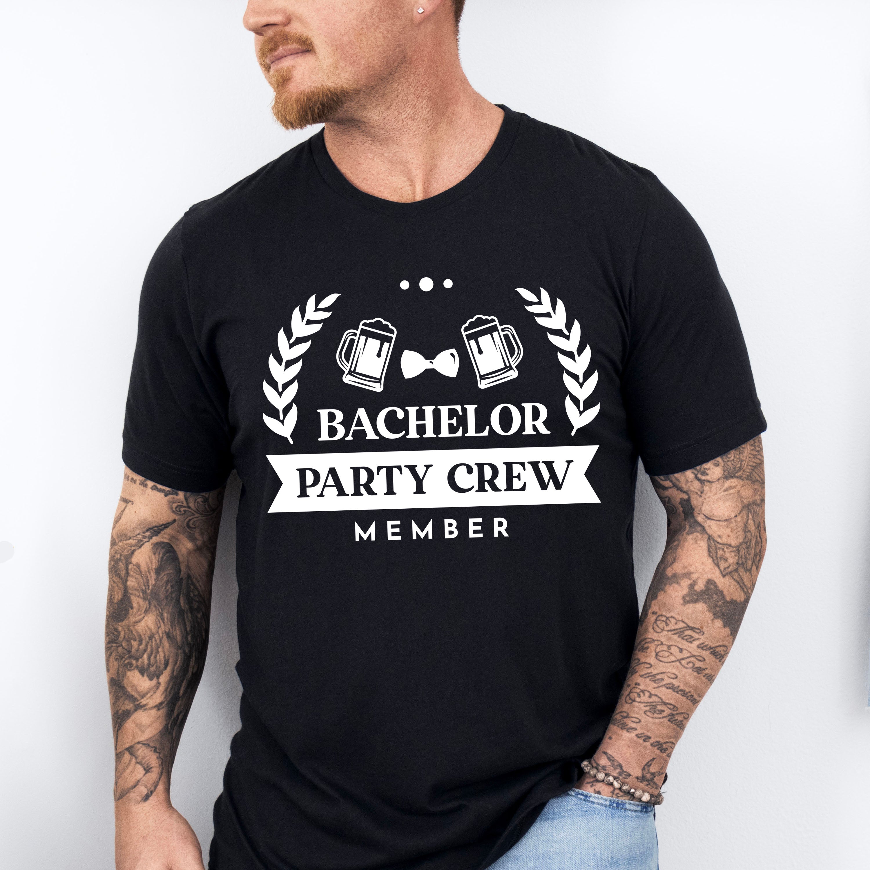 Bachelor Party Crew Member - Bachelor Unisex Crewneck T-Shirt Sweatshirt Hoodie
