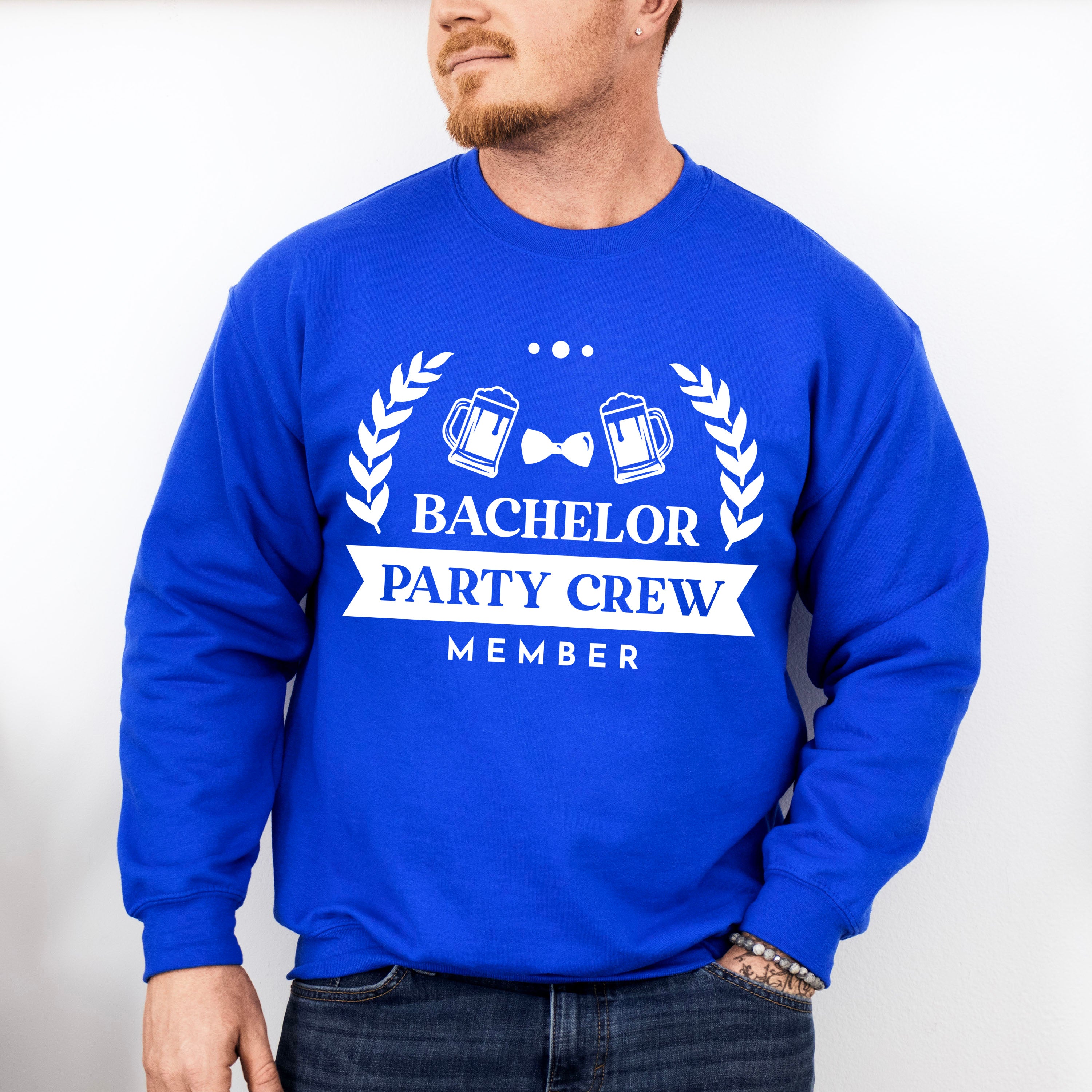 Bachelor Party Crew Member - Bachelor Unisex Crewneck T-Shirt Sweatshirt Hoodie