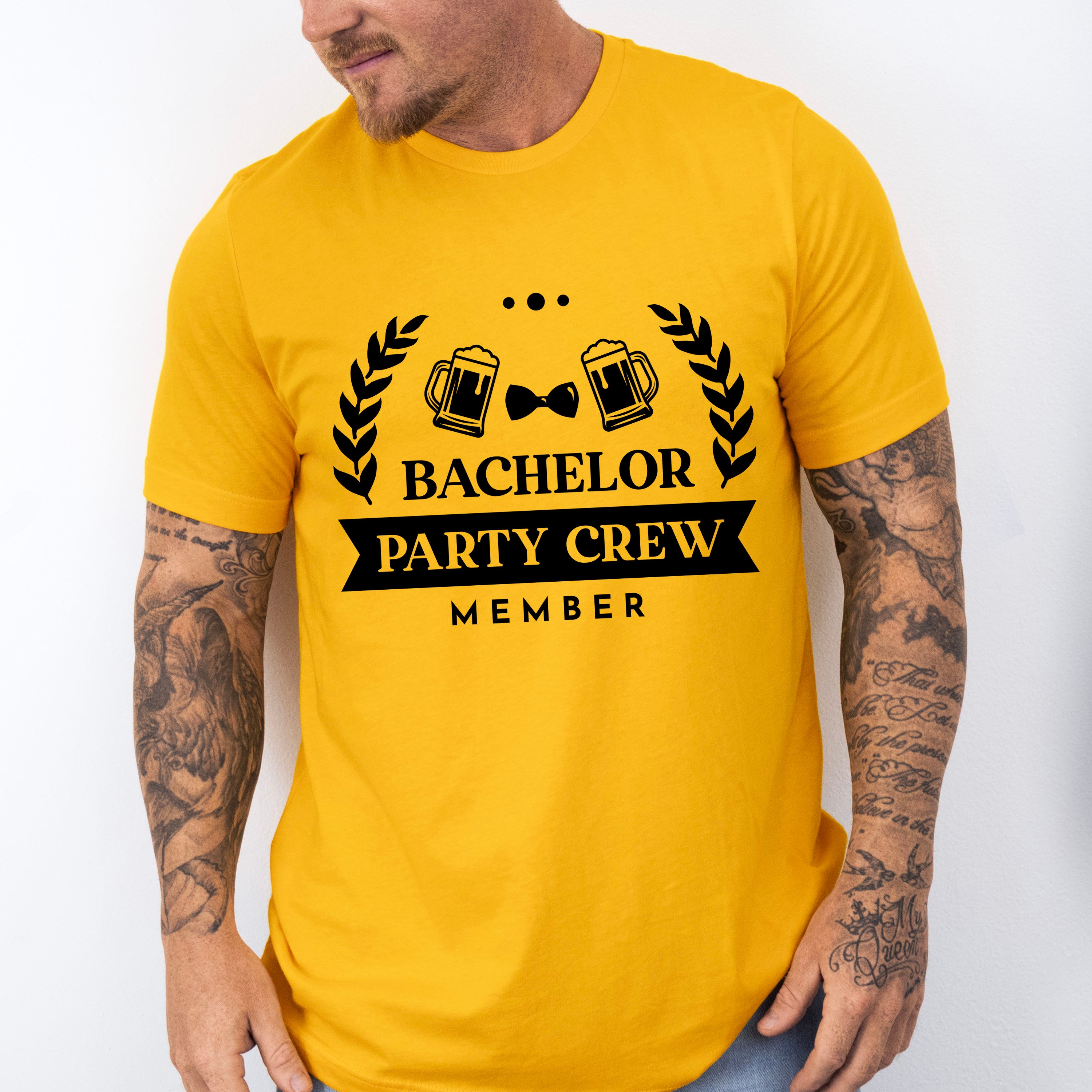 Bachelor Party Crew Member - Bachelor Unisex Crewneck T-Shirt Sweatshirt Hoodie