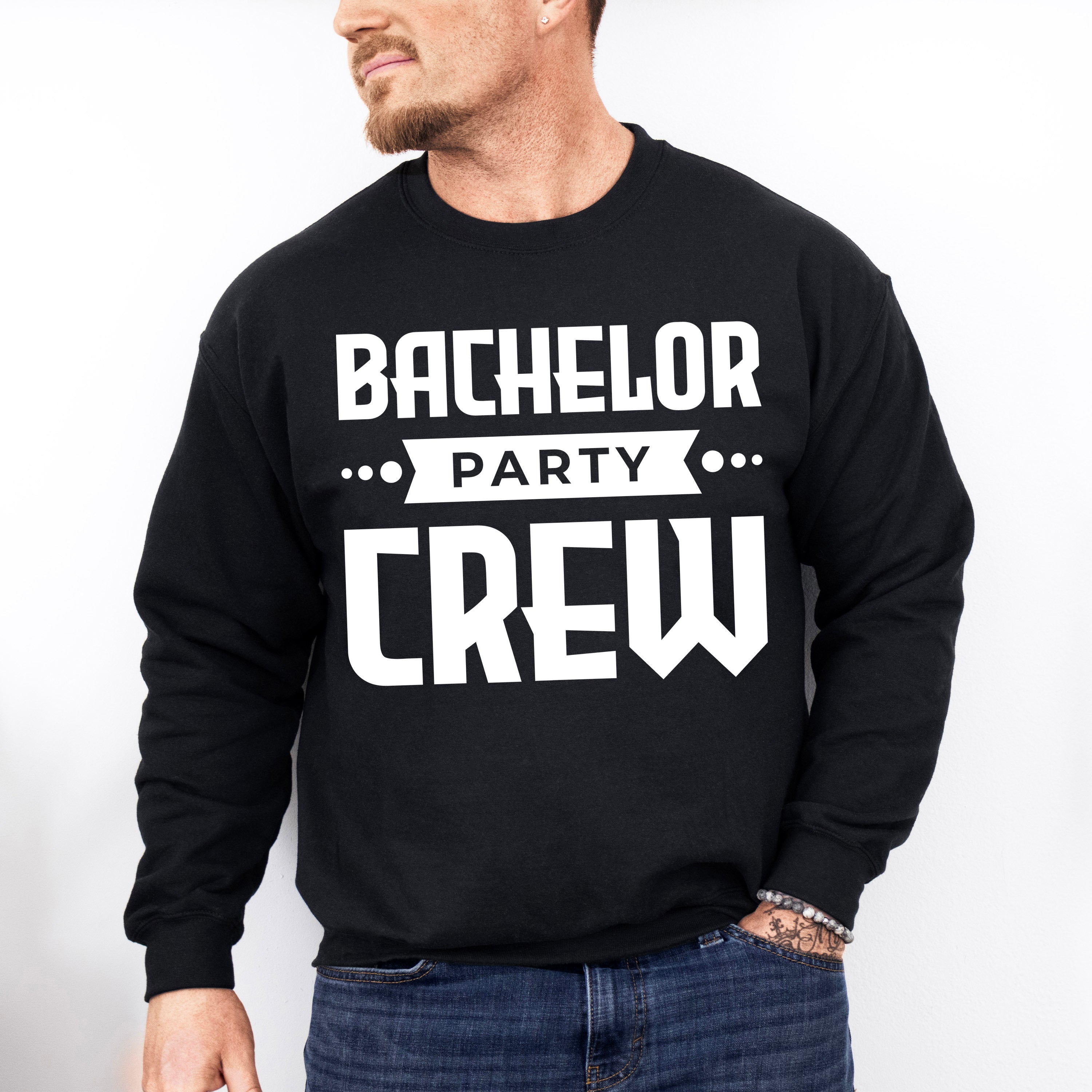 Bachelor Party Crew Design - Bachelor Unisex Crewneck T-Shirt Sweatshirt Hoodie