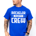 Bachelor Party Crew Design - Bachelor Unisex Crewneck T-Shirt Sweatshirt Hoodie