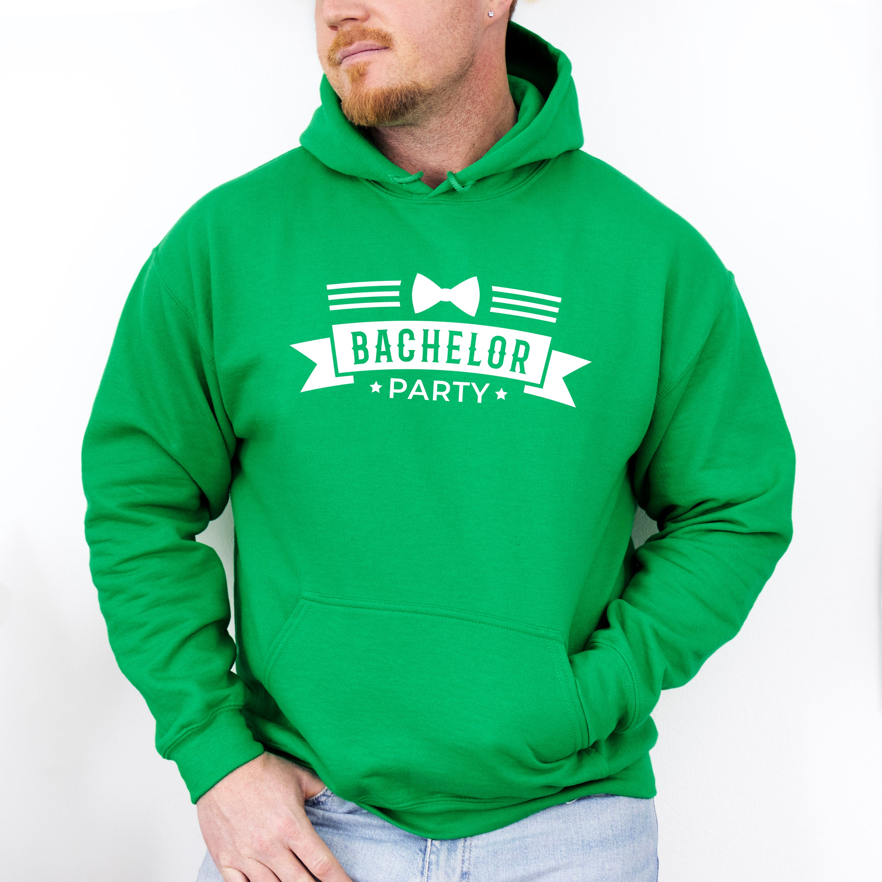 Bachelor Party Bow Tie Design - Bachelor Unisex Crewneck T-Shirt Sweatshirt Hoodie