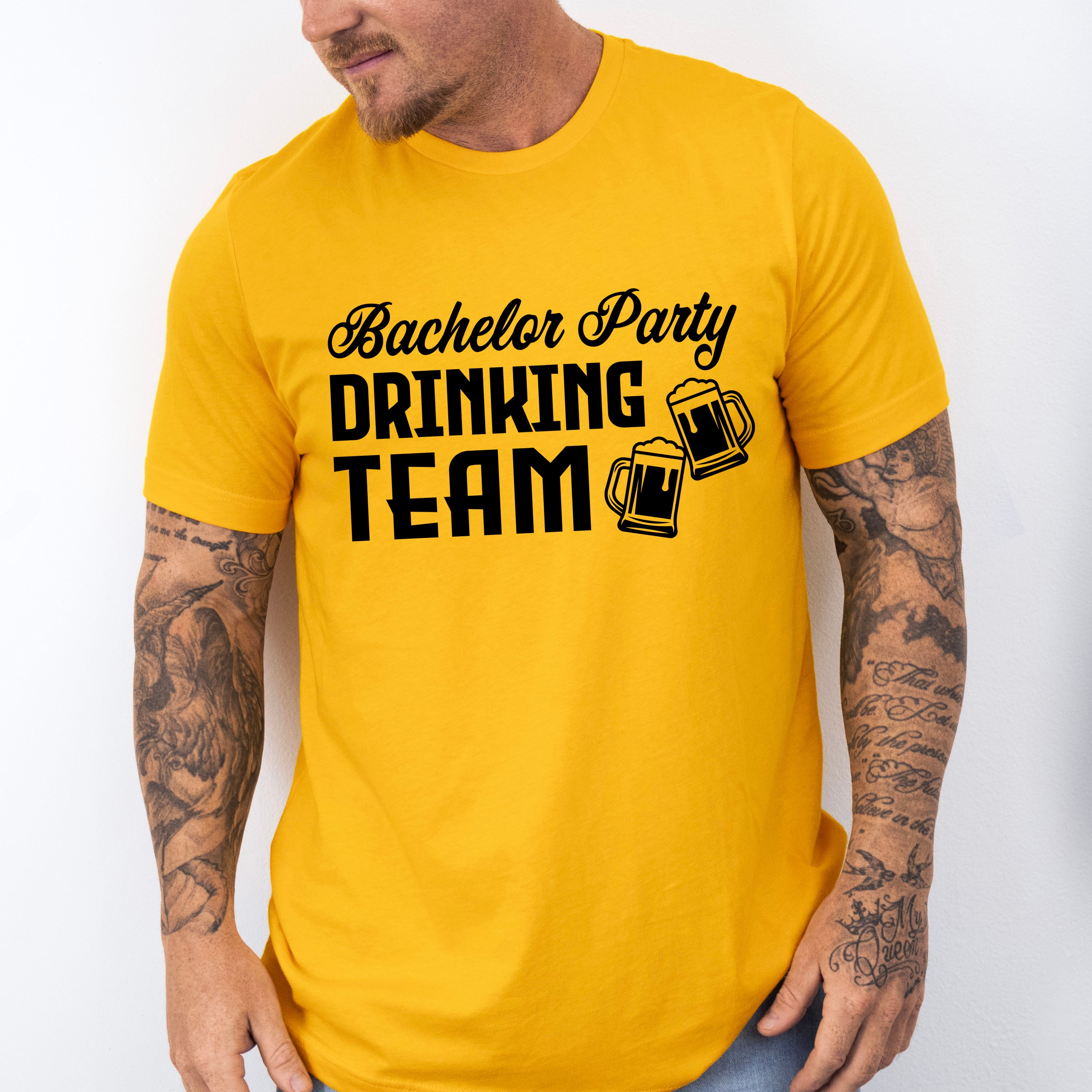 Bachelor Party Drinking Team - Bachelor Unisex Crewneck T-Shirt Sweatshirt Hoodie