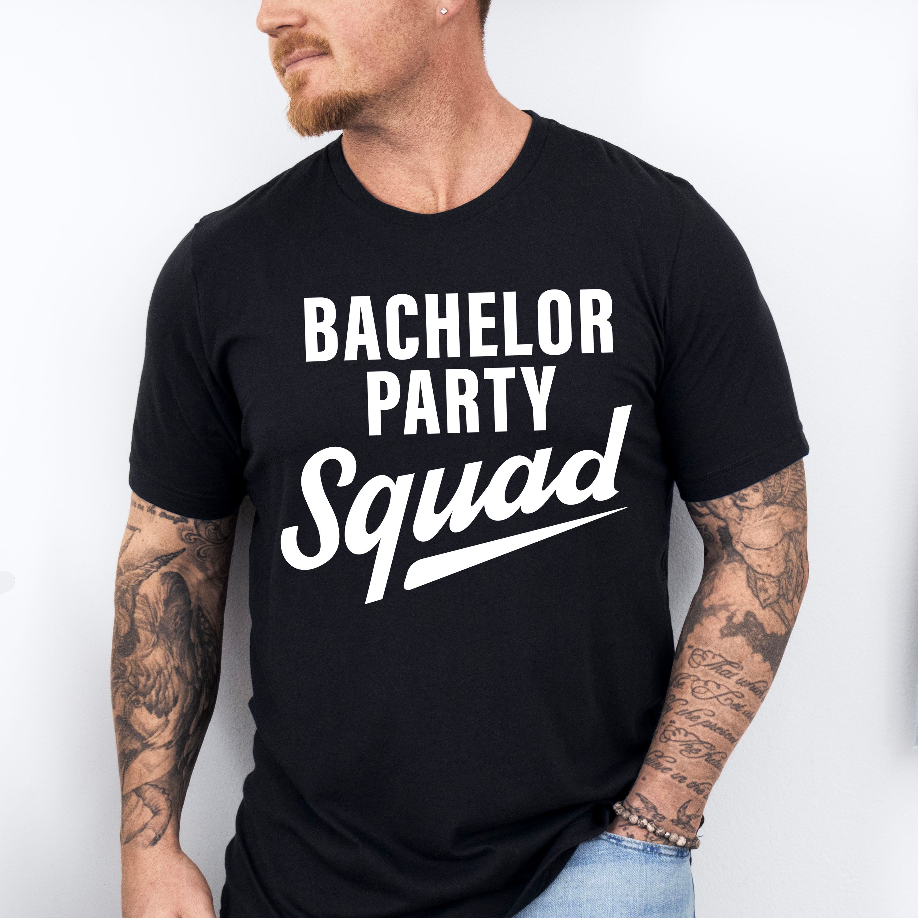 Bachelor Party Squad - Bachelor Unisex Crewneck T-Shirt Sweatshirt Hoodie