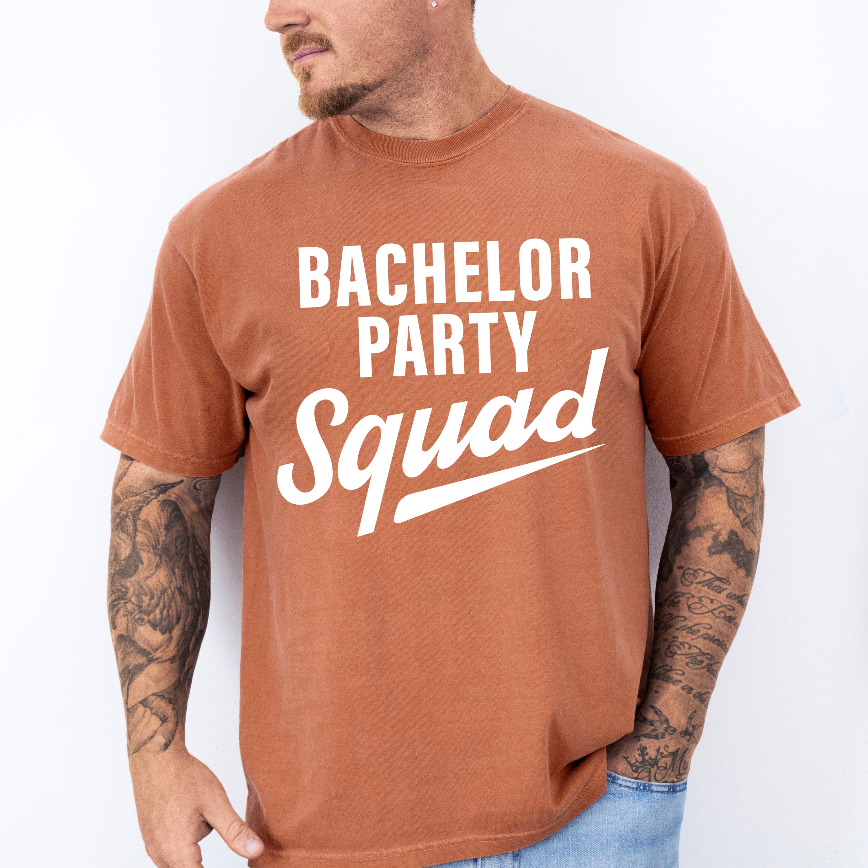 Bachelor Party Squad - Bachelor Unisex Crewneck T-Shirt Sweatshirt Hoodie