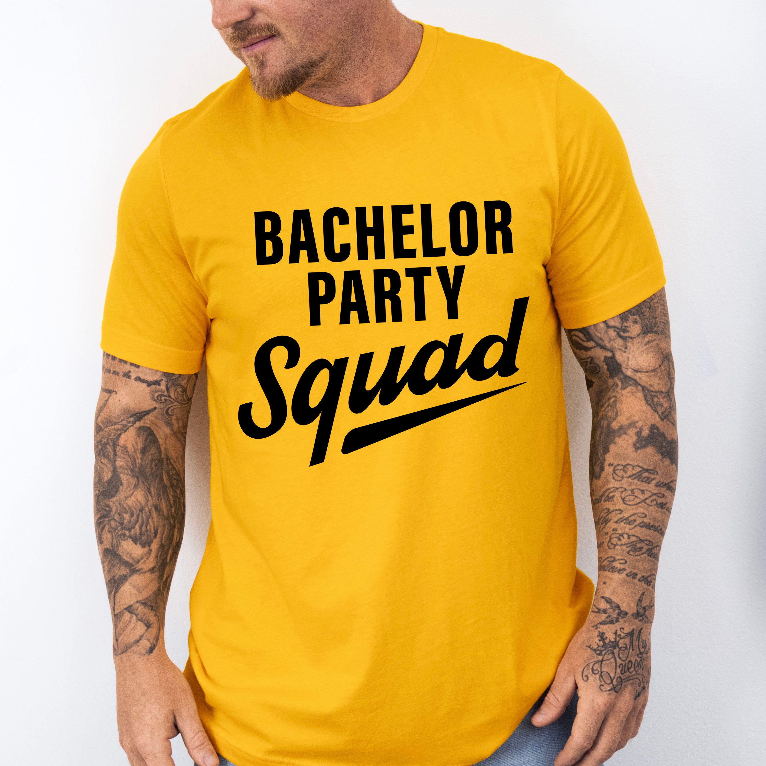 Bachelor Party Squad - Bachelor Unisex Crewneck T-Shirt Sweatshirt Hoodie