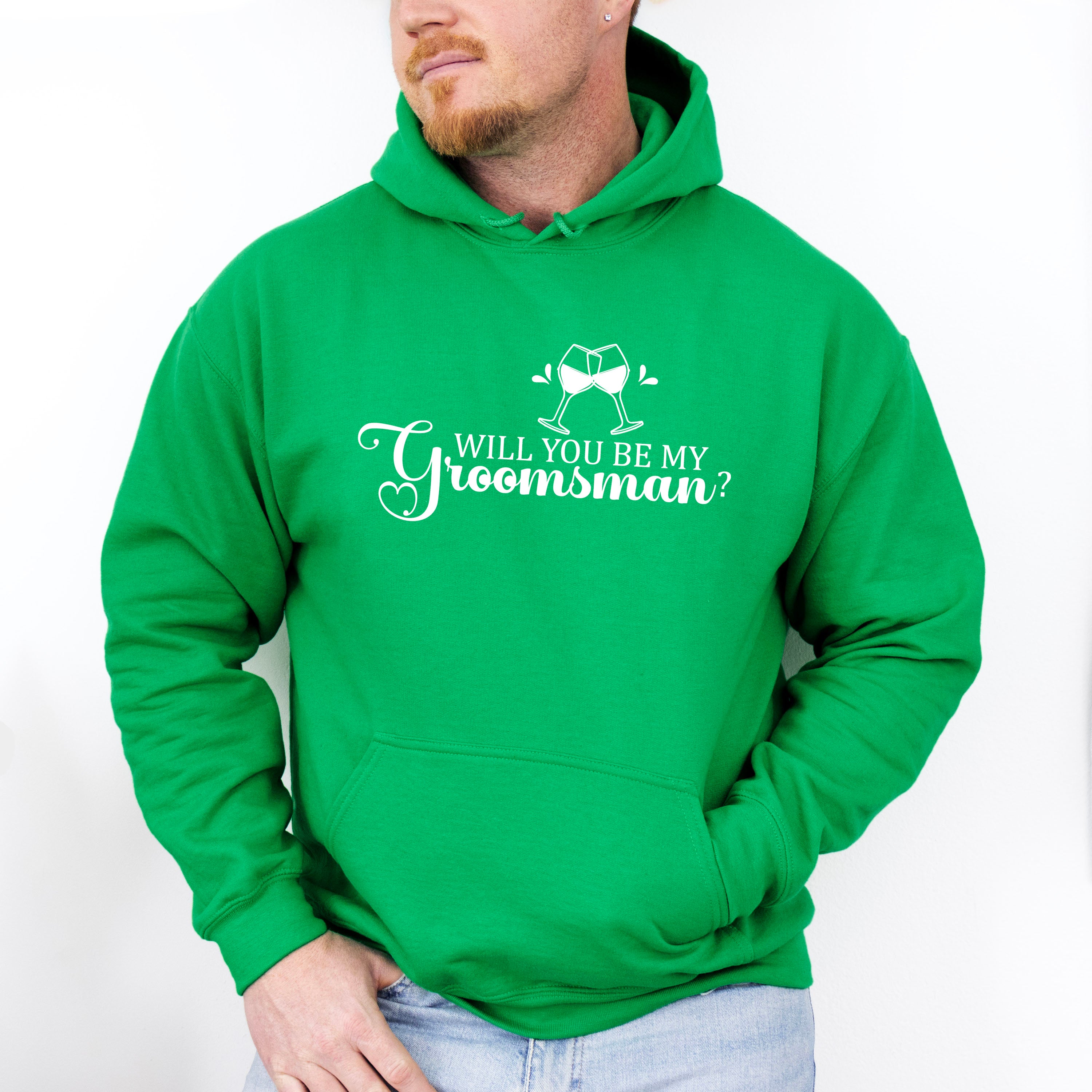 Will You Be My Groomsman - Bachelor Unisex Crewneck T-Shirt Sweatshirt Hoodie