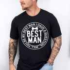 Best Man Bow Tie Design - Bachelor Unisex Crewneck T-Shirt Sweatshirt Hoodie