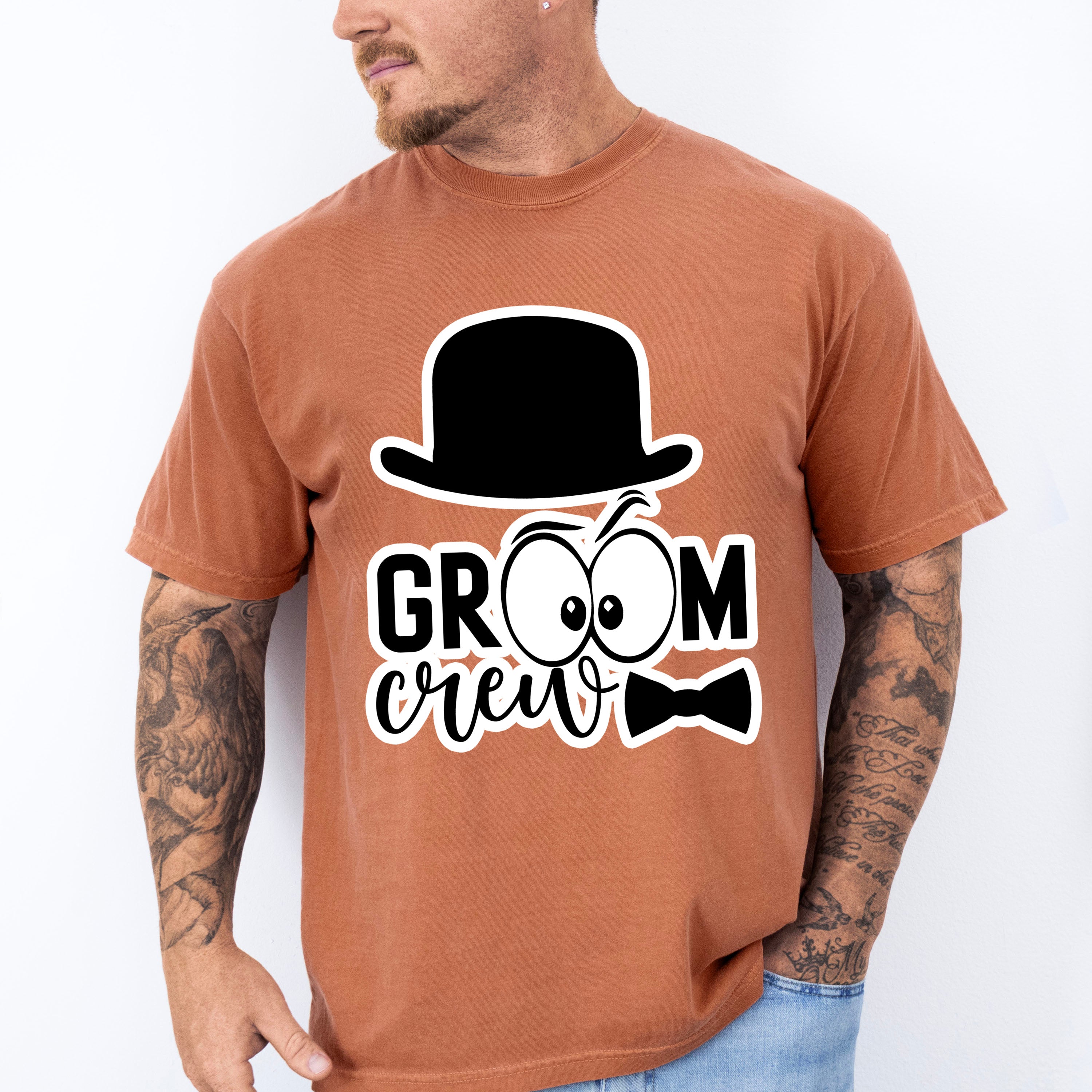 Groom Crew - Bachelor Unisex Crewneck T-Shirt Sweatshirt Hoodie
