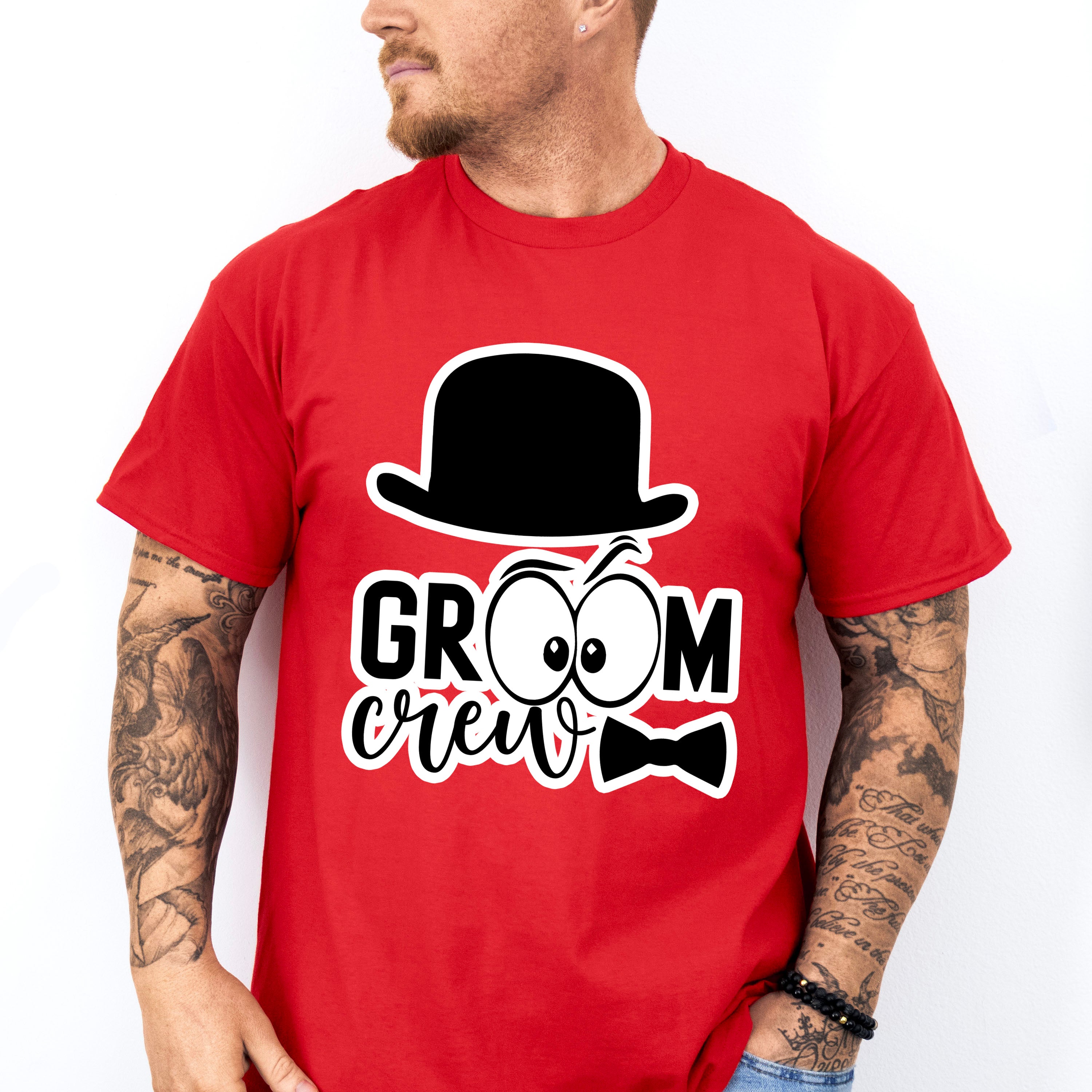 Groom Crew - Bachelor Unisex Crewneck T-Shirt Sweatshirt Hoodie