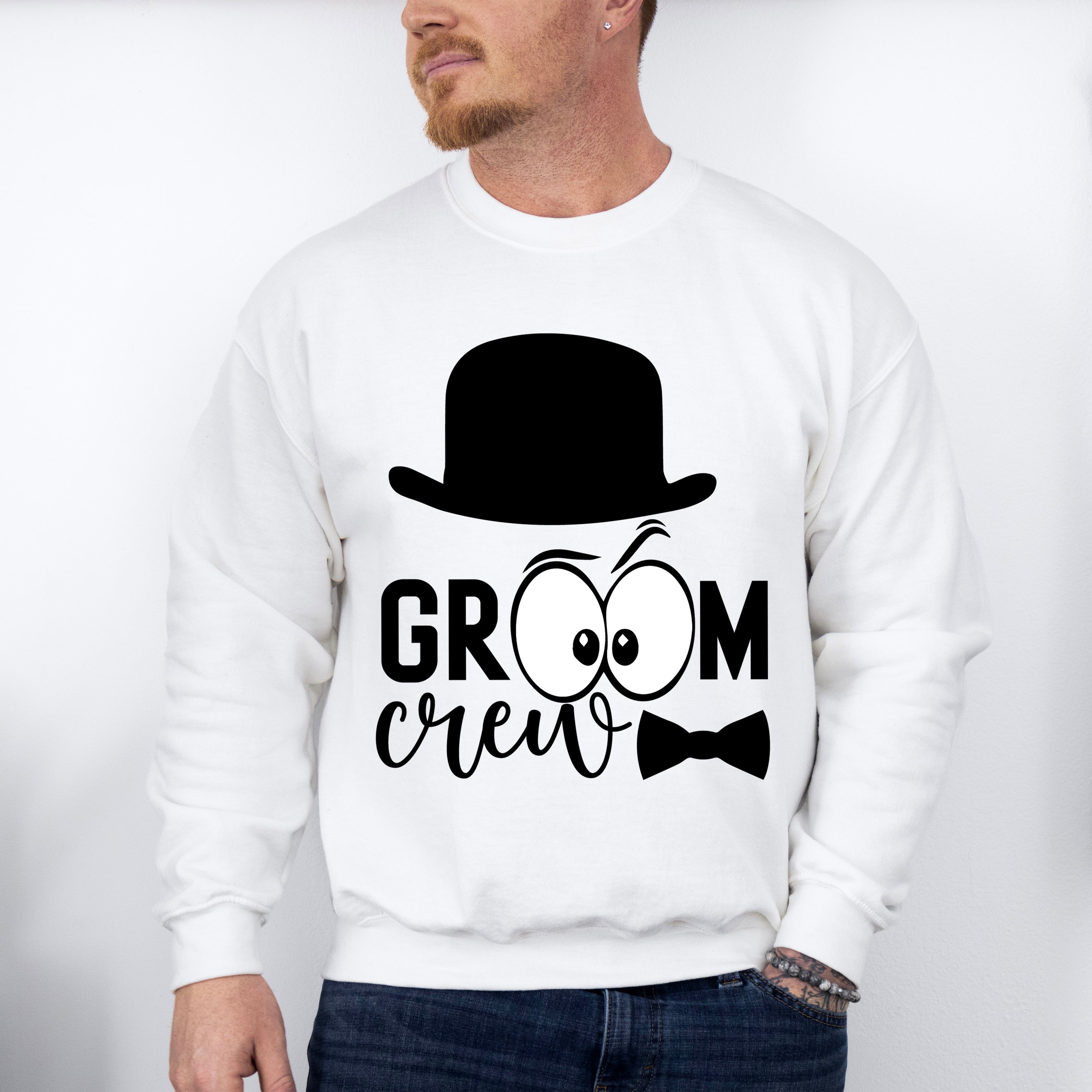 Groom Crew - Bachelor Unisex Crewneck T-Shirt Sweatshirt Hoodie
