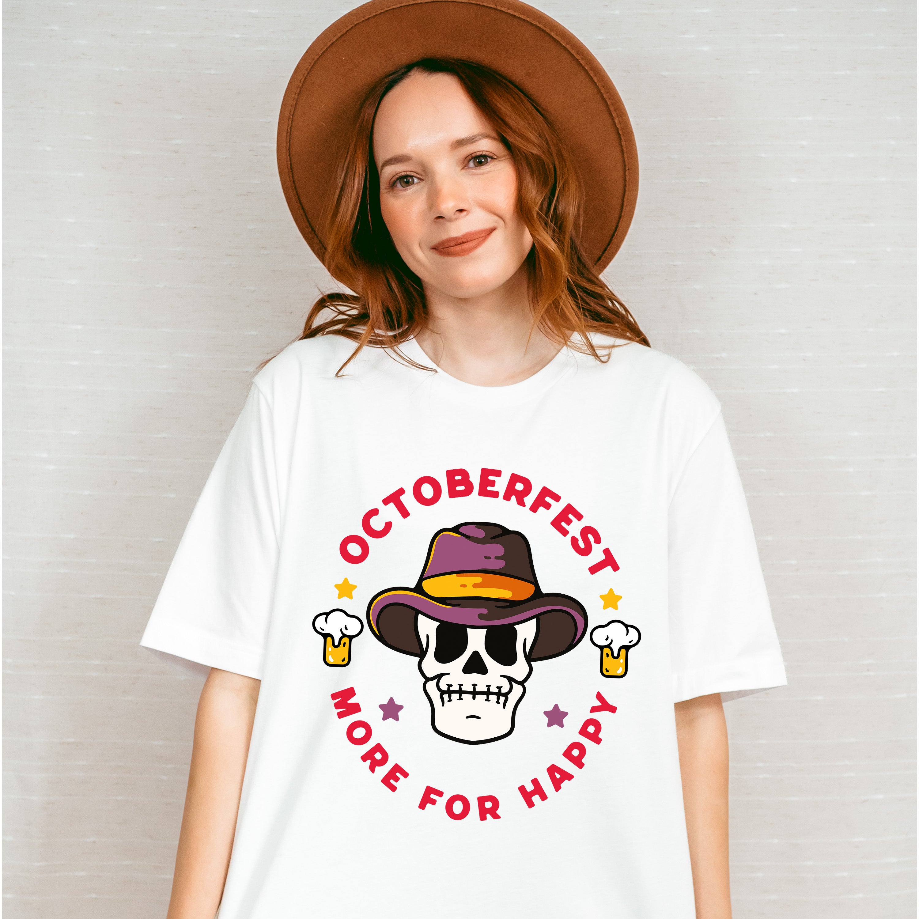 Oktoberfest More For Happy - Oktoberfest Unisex Crewneck T-Shirt Sweatshirt Hoodie