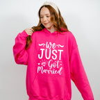 We Just Got Married Diamond Design - Honeymoon Unisex Crewneck T-Shirt Sweatshirt Hoodie