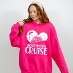 Honeymoon Cruise Heart Design - Honeymoon Unisex Crewneck T-Shirt Sweatshirt Hoodie