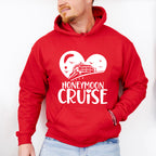 Honeymoon Cruise Heart Design - Honeymoon Unisex Crewneck T-Shirt Sweatshirt Hoodie