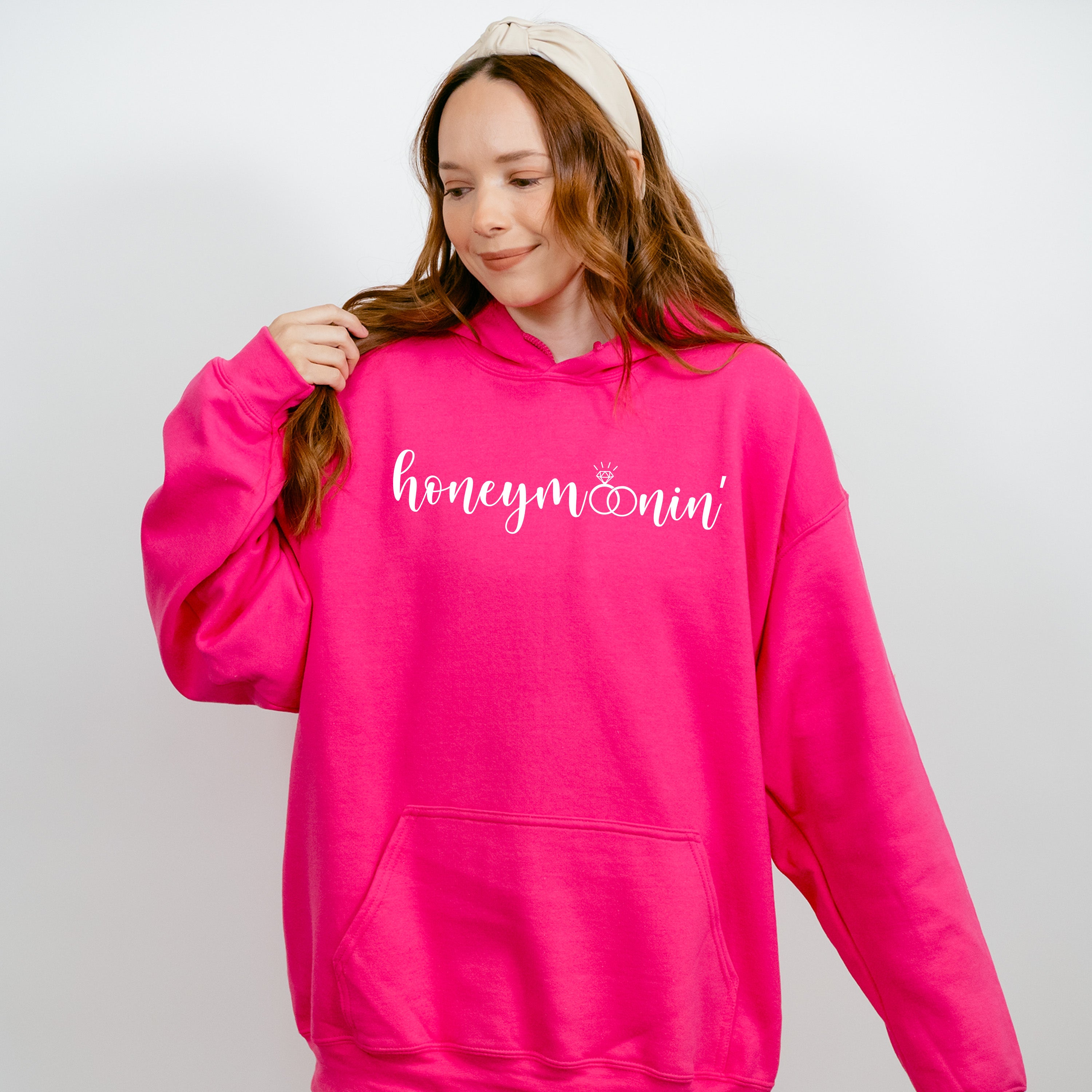 Honeymoonin' Ring Design - Honeymoon Unisex Crewneck T-Shirt Sweatshirt Hoodie