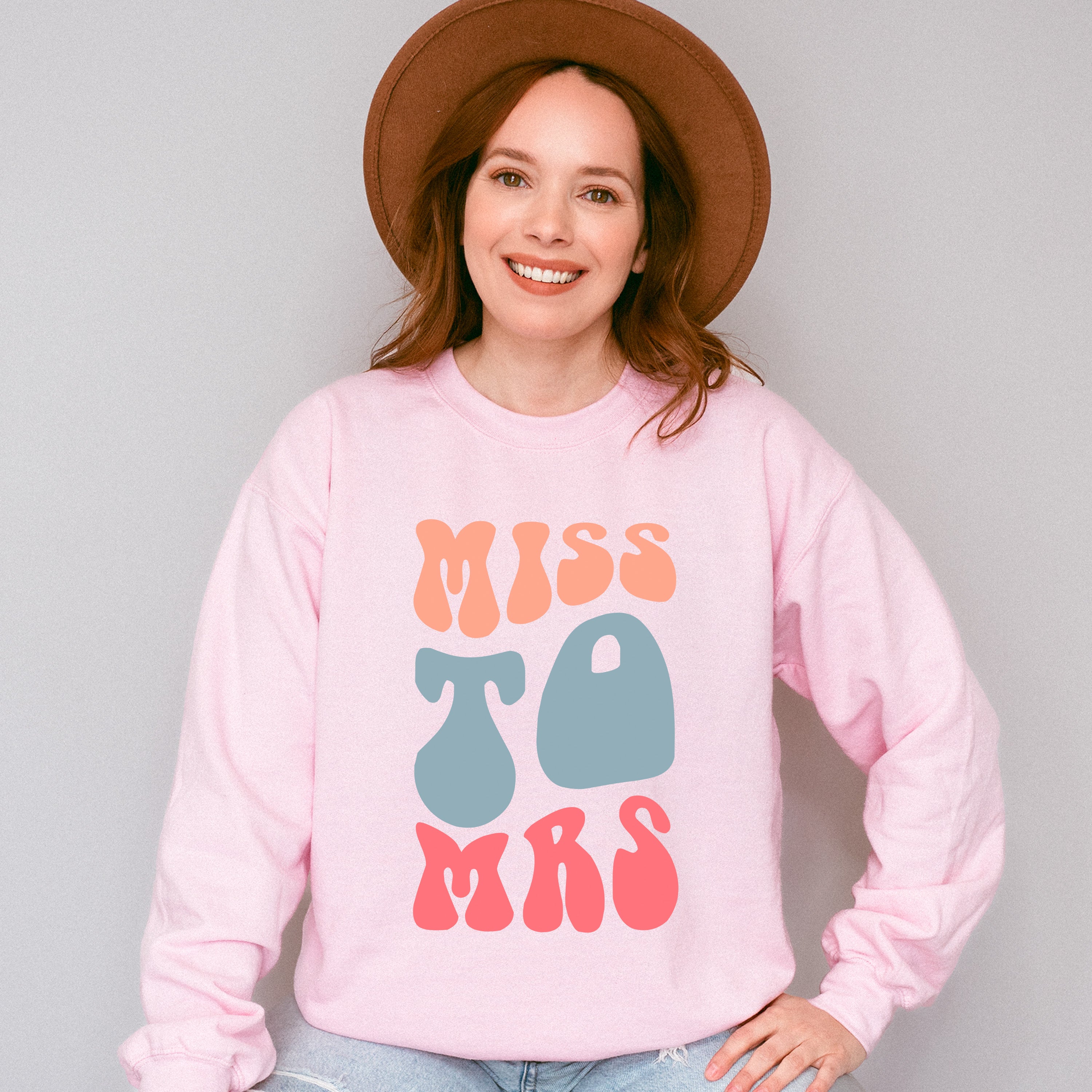 Miss To Mrs - Bachelorette Unisex Crewneck T-Shirt Sweatshirt Hoodie