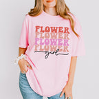 Flower Girl Colorful Design - Bachelorette Unisex Crewneck T-Shirt Sweatshirt Hoodie