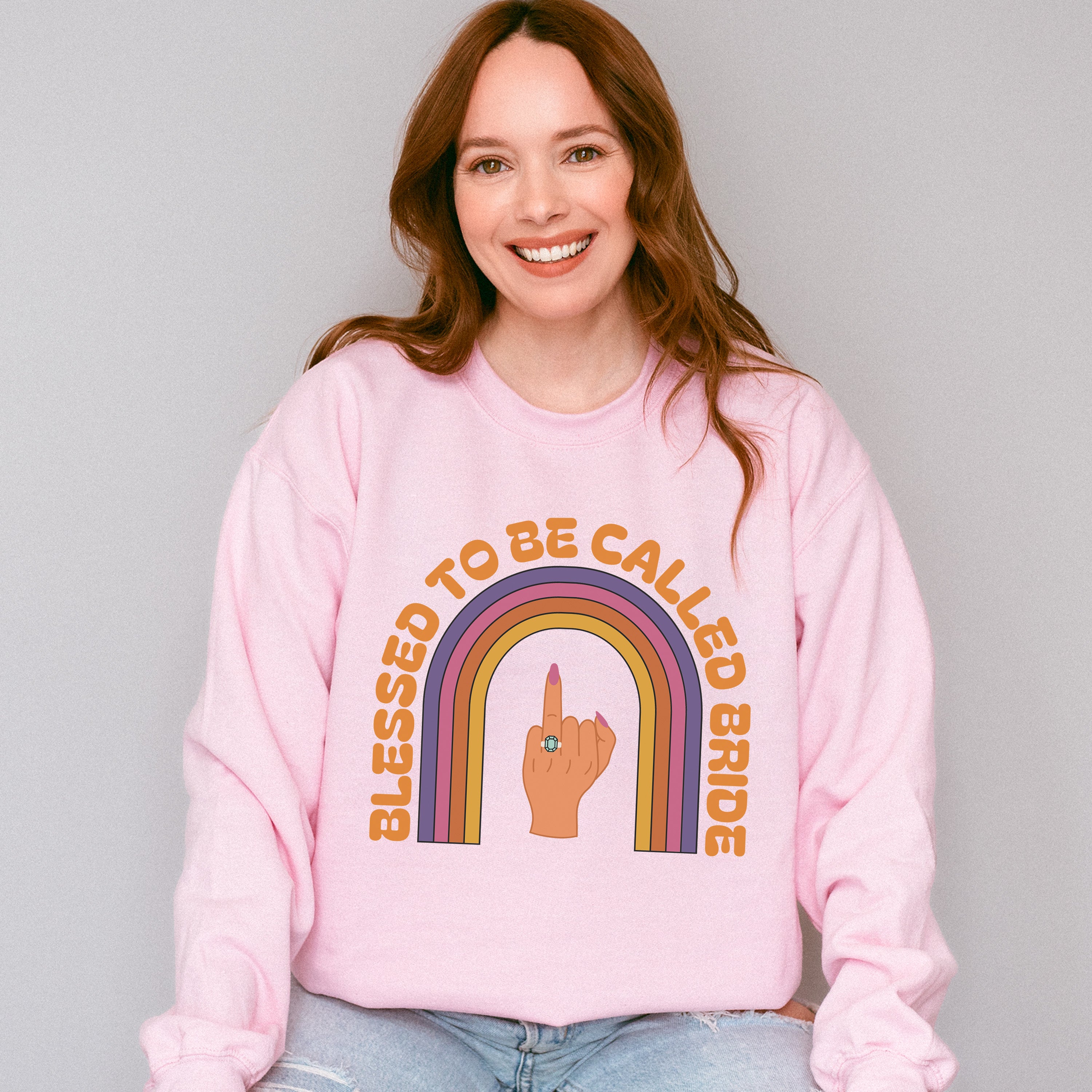 Blessed To Be Called Bride - Bachelorette Unisex Crewneck T-Shirt Sweatshirt Hoodie