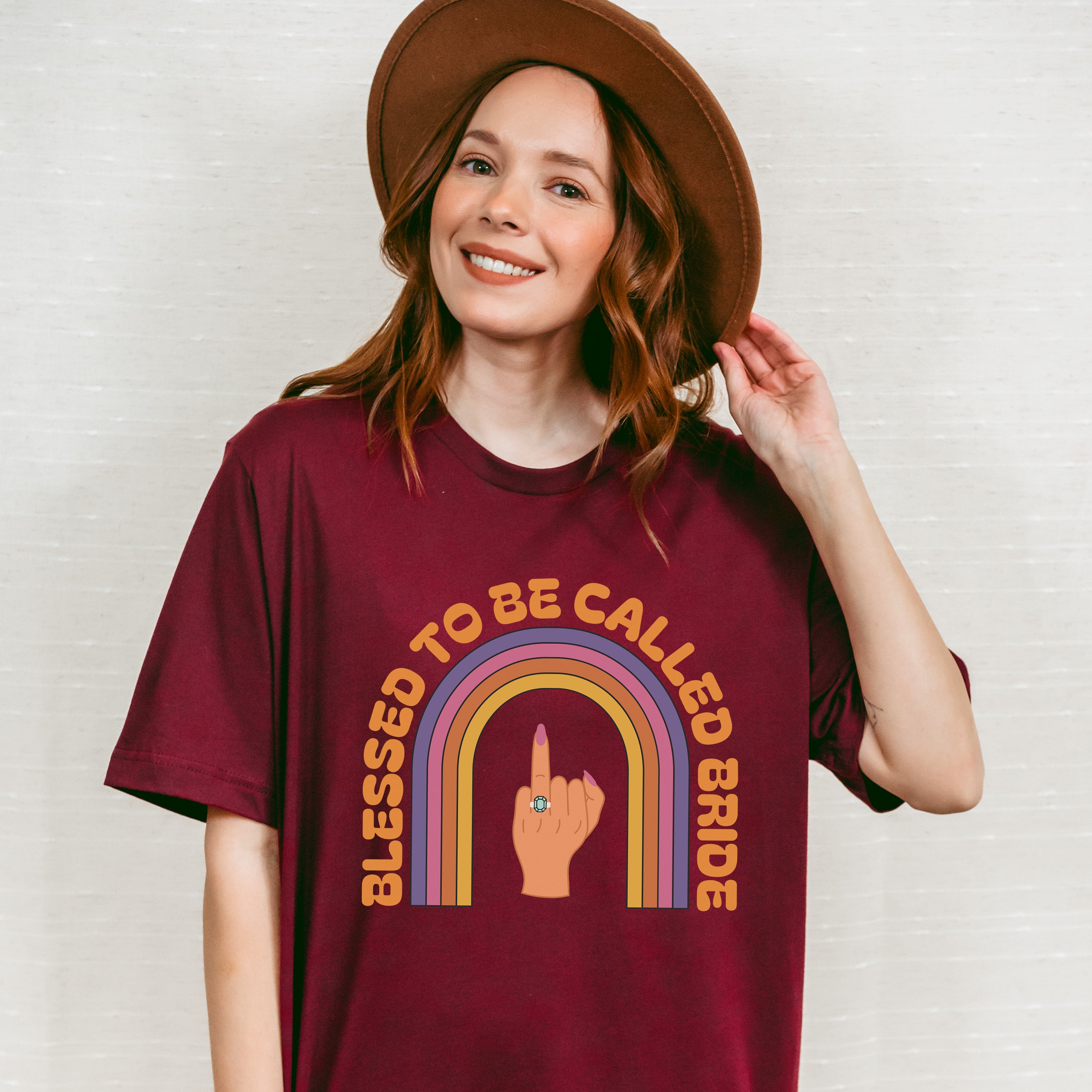 Blessed To Be Called Bride - Bachelorette Unisex Crewneck T-Shirt Sweatshirt Hoodie