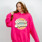Bride Squad Circular Design - Bachelorette Unisex Crewneck T-Shirt Sweatshirt Hoodie