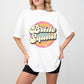 Bride Squad Circular Design - Bachelorette Unisex Crewneck T-Shirt Sweatshirt Hoodie