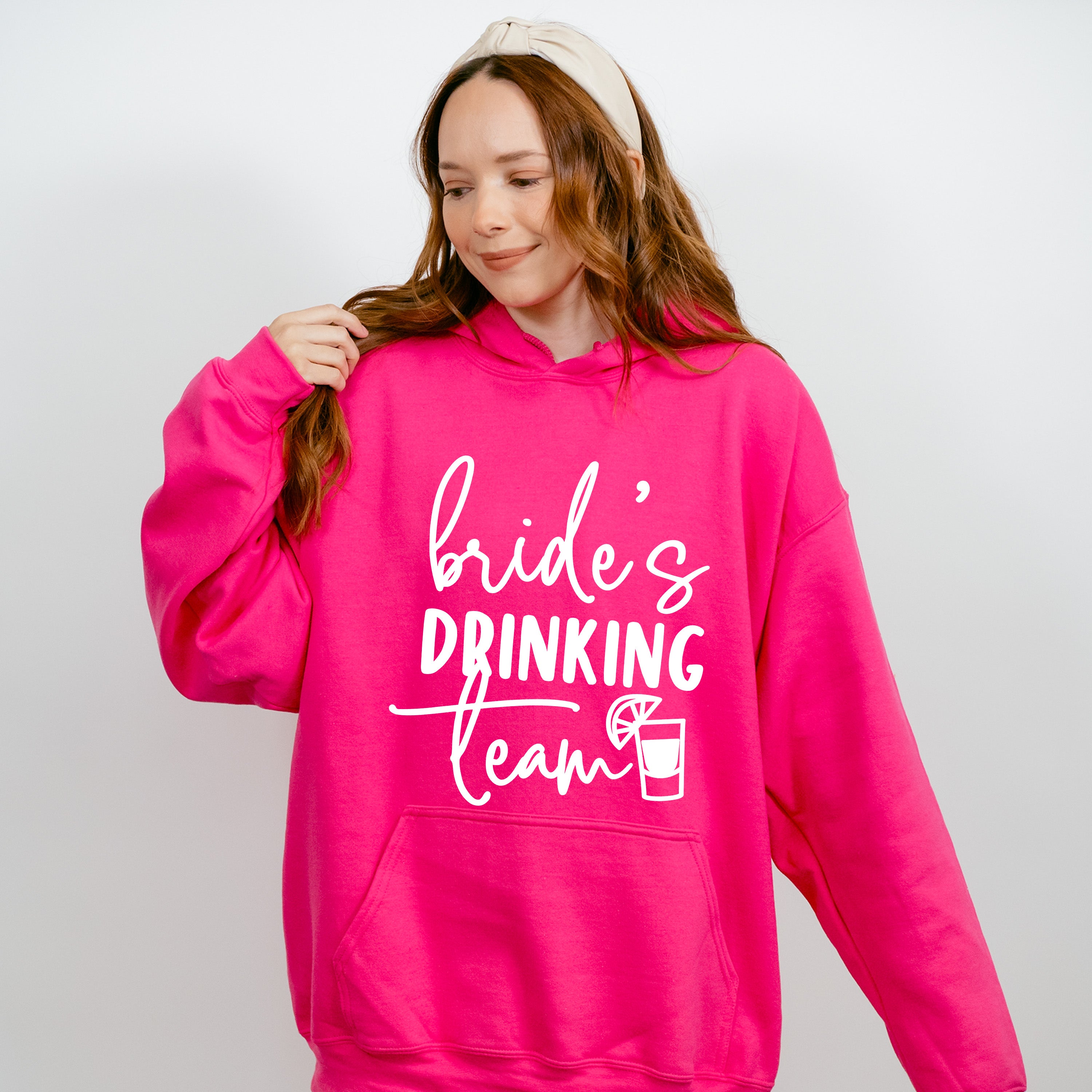 Bride's Drinking Team - Wedding Crew Unisex Crewneck T-Shirt Sweatshirt Hoodie