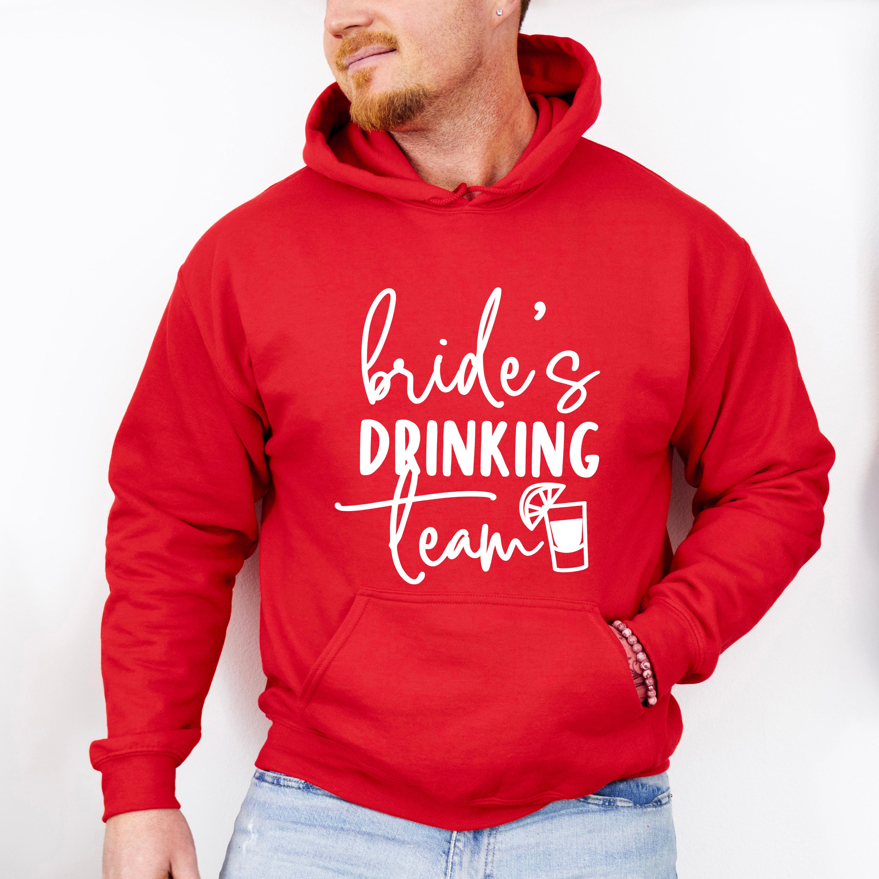 Bride's Drinking Team - Wedding Crew Unisex Crewneck T-Shirt Sweatshirt Hoodie
