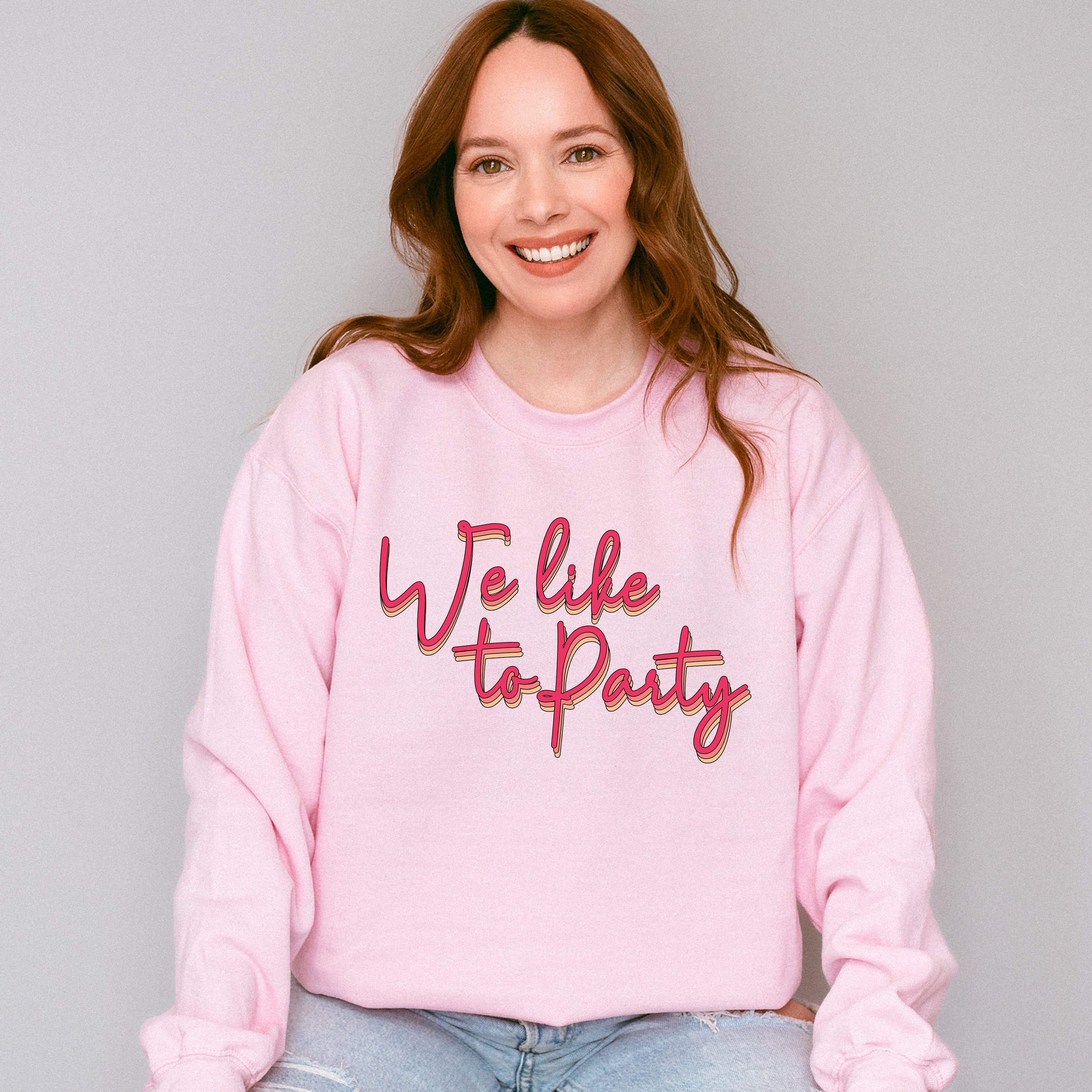 We Like To Party - Wedding Crew Unisex Crewneck T-Shirt Sweatshirt Hoodie