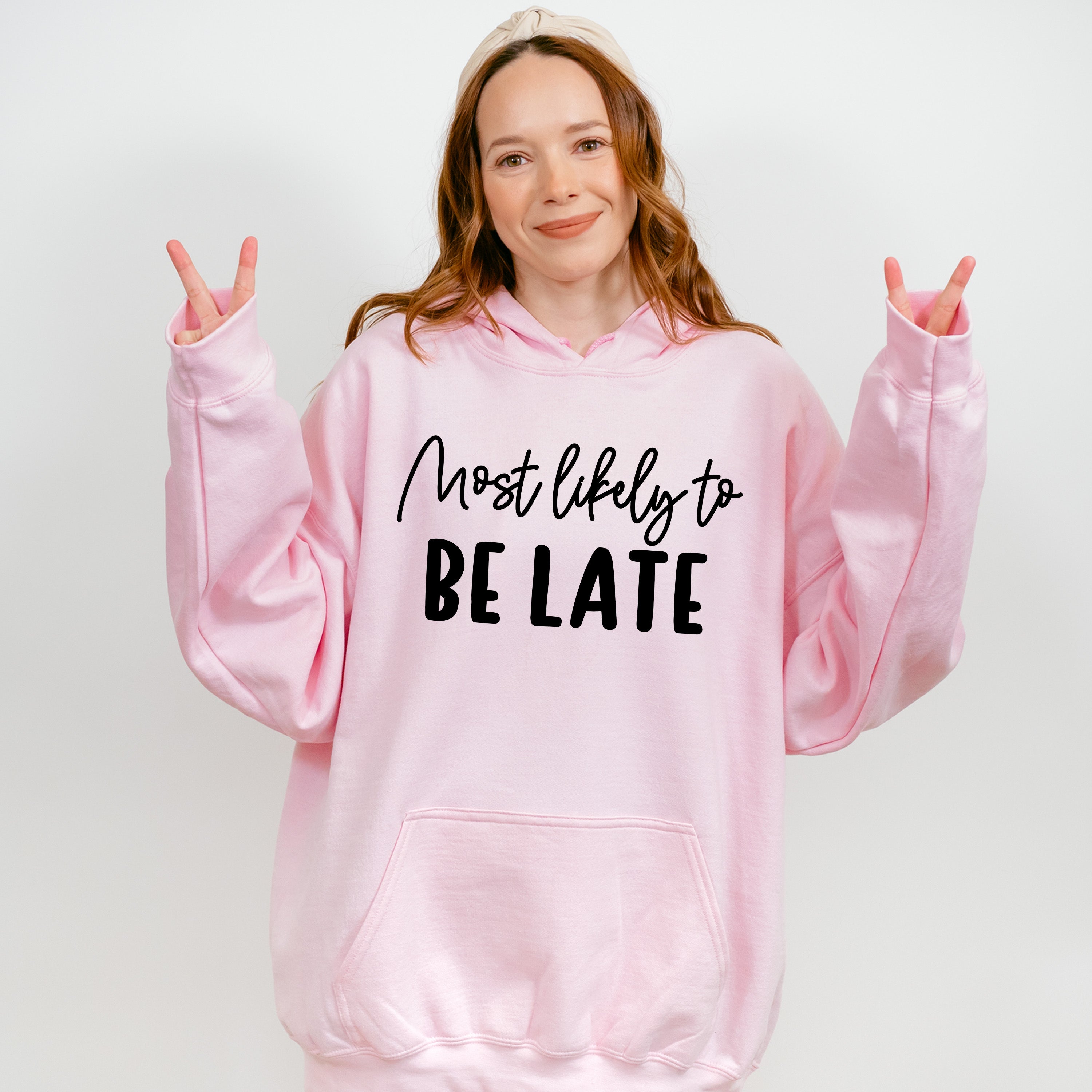 Most Likely To Be Late - Wedding Crew Unisex Crewneck T-Shirt Sweatshirt Hoodie