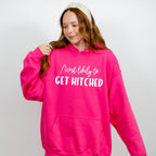 Most Likely To Get Hitched - Wedding Crew Unisex Crewneck T-Shirt Sweatshirt Hoodie