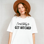 Most Likely To Get Hitched - Wedding Crew Unisex Crewneck T-Shirt Sweatshirt Hoodie