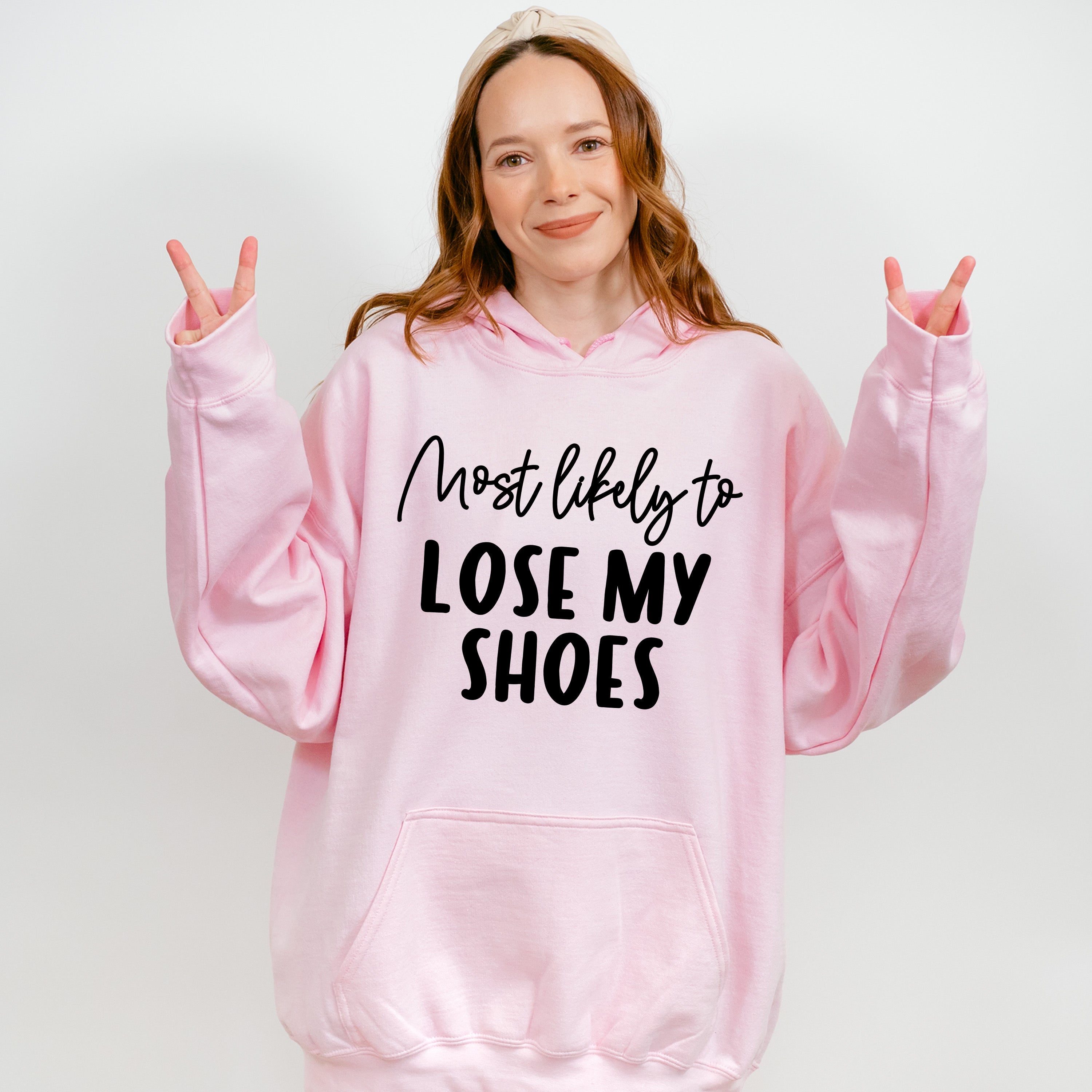 Most Likely To Lose My Shoes - Wedding Crew Unisex Crewneck T-Shirt Sweatshirt Hoodie