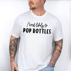 Most Likely To Pop Bottles - Wedding Crew Unisex Crewneck T-Shirt Sweatshirt Hoodie