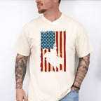 American Flag Design - Rodeo Unisex Crewneck T-Shirt Sweatshirt Hoodie