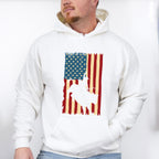 American Flag Design - Rodeo Unisex Crewneck T-Shirt Sweatshirt Hoodie