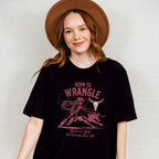 Born To Wrangle Design - Rodeo Unisex Crewneck T-Shirt Sweatshirt Hoodie