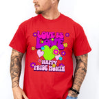 Love is Love Happy Pride Month LGBTQ Theme Unisex Crewneck T-Shirt Sweatshirt Hoodie