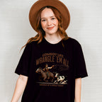 Cowboy Life Wrangle Em All Design - Rodeo Unisex Crewneck T-Shirt Sweatshirt Hoodie