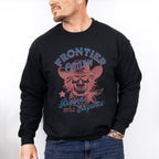 Frontier Outlaw Rugged Elegance Design - Rodeo Unisex Crewneck T-Shirt Sweatshirt Hoodie