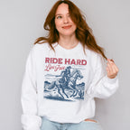 Ride Hard Live Free Design - Rodeo Unisex Crewneck T-Shirt Sweatshirt Hoodie