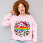 It Takes Courage To Be Who You Are LGBTQ Theme Unisex Crewneck T-Shirt Sweatshirt Hoodie